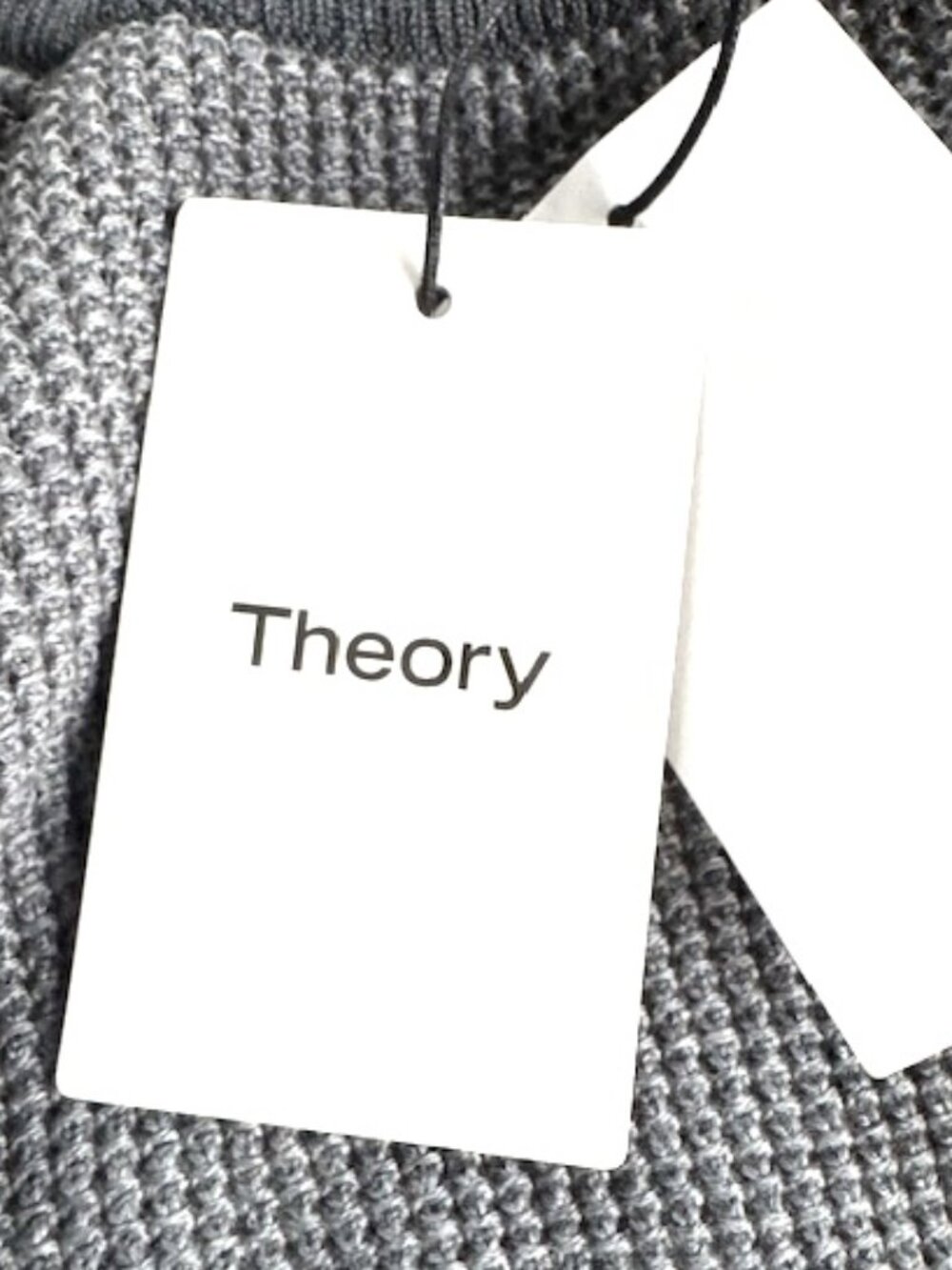 Theory Maden Crew  Novo Merino Wool Crewneck Sweater Minimalist Quiet Luxury - Picture 9 of 13
